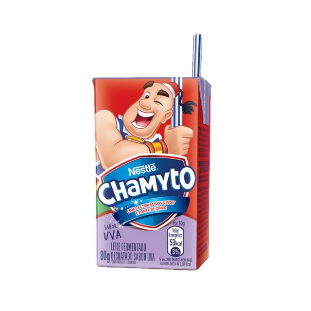 LEITE FERMENTADO CHAMYTO UVA TETRA NESTLE 480G Deskontão Atacado