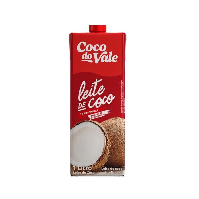 LEITE DE COCO COCO DO VALE INTEGRAL TP 1L