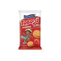 BISCOITO RECHEADO VITAMASSA TOBOGA MORANGO 390G
