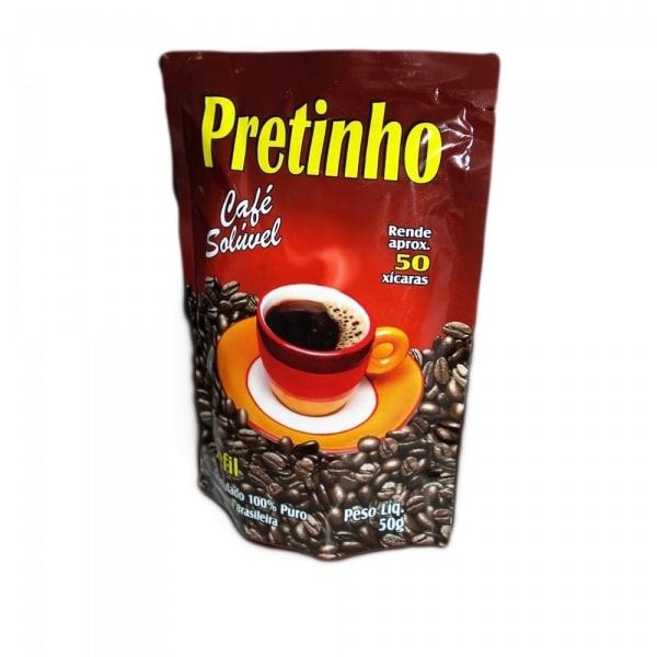 CAFÉ SOLÚVEL PRETINHO SACHÊ 50G