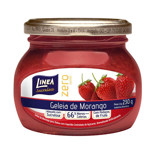 GELEIA DE MORANGO DIET LINEA 230G