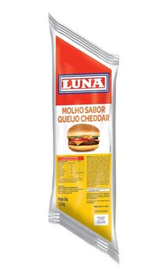 MOLHO CHEDDAR LUNA POLENGUI 1,5KG