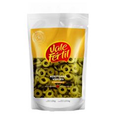 AZEITONA VERDE FATIADA VALE FÉRTIL 1,01KG