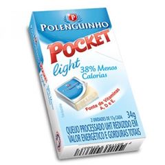 QUEIJO POLENGUINHO LIGHT POCKET 34G