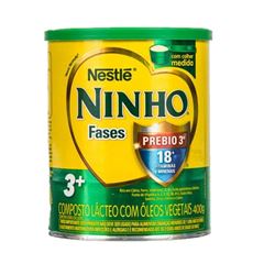 COMPOSTO LÁCTEO NINHO FASES 3+ NESTLÉ 400G