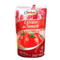 EXTRATO TOMATE TAMBAU POUCHE 32X200G