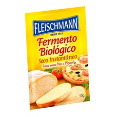 FERMENTO BIOLÓGICO INSTANTÂNEO FLEISCHMANN 10G