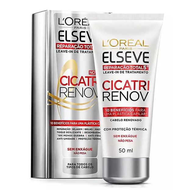 CREME FINALIZADOR ELSEVE CICATRIRENOVE RT5 50ML | Deskontão Atacado