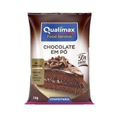 CHOCOLATE EM PO 50% QUALIMAX 1KG