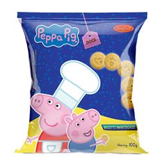 BISCOITO COOKIES LEITE PEPPA PIG 100G