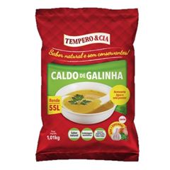 CALDO GALINHA TEMPERO E CIA 1,01KG