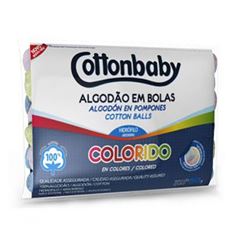 ALGODÃO BOLINHAS COLORIDAS COTTONBABY 50G