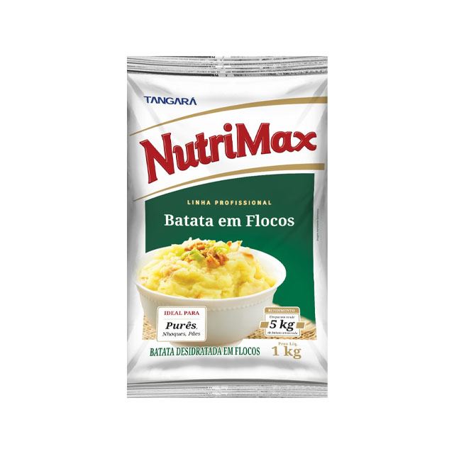 BATATA EM FLOCOS NUTRIMAX 1KG