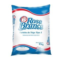 FARINHA DE TRIGO SEM FERMENTO ROSA BRANCA 1KG