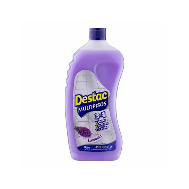 Destac LIMPADOR PARA PISOS DESTAC LAVANDA 750ML | Deskontão Atacado