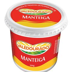 MANTEIGA COM SAL VALEDOURADO 500G