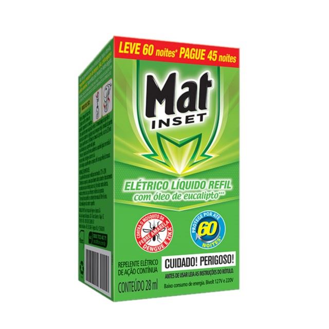 INSETICIDA MATA INSETO REFIL EUCALIPTO 28ML LV60 | Deskontão Atacado