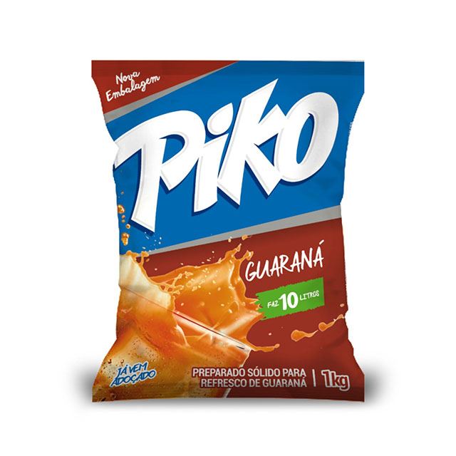 REFRESCO PIKO GUARANÁ 1KG RENDE 10L | Deskontão Atacado