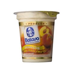 IOGURTE PEDAÇOS DE FRUTA PÊSSEGO BATAVO100G