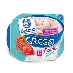 IOGURTE PEDAÇOS DE FRUTA ZERO MORANGO BATAVO 100G