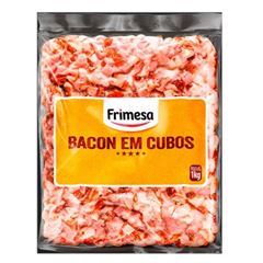 BACON EM CUBOS FRIMESA PACOTE 1KG