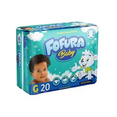 FRALDA PRATICO FOFURA BABY G COM 20
