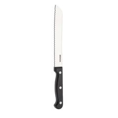 FACA PARA PAO 8 CROSS PRETO BRINOX