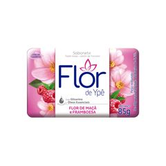 SABONETE FLOR DE YPE SUAVE MAÇÃE FRAMBOESA 85G