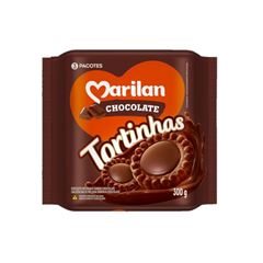 BISCOITO TORTINHA DE CHOCOLATE MARILAN 300G