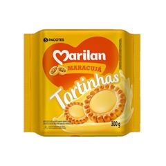 BISCOITO TORTINHA MARACUJA MARILAN 300G