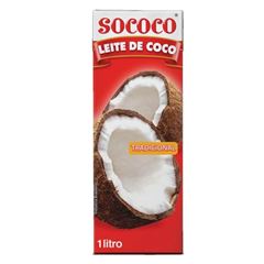 LEITE DE COCO INTEGRAL SOCOCO 1L