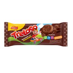 BISCOITO RECHEADO CHOCOLATE TRELOSO 37G