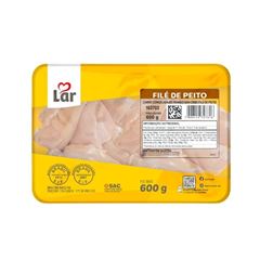 FILE DE PEITO FRANGO LAR BANDEJA 600G
