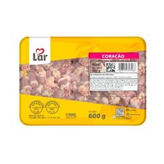 CORACAO DE FRANGO LAR BANDEJA 600G