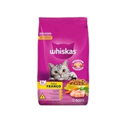 RACAO WHISKAS DRY FRANGO 900G