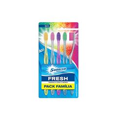 ESCOVA DENTAL SORRISO FRESH FAMILIAPACK 5 UNIDADES