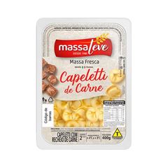 CAPELETTI CARNE MASSA LEVE 400G