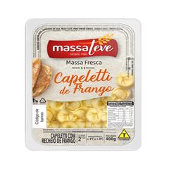 CAPELETTI FRANGO MASSA LEVE 400G