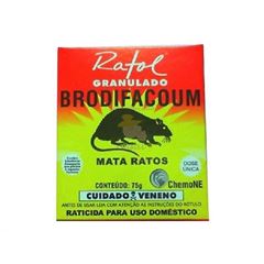 ISCA GRANULADA PARA RATOS RATOL 75G