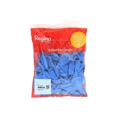 BALAO LATEX 7P AZUL REGINA 50UN