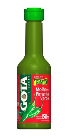 MOLHO DE PIMENTA VERDE MARATA 150ML