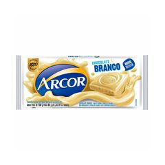 BARRA CHOC BRANCO ARCOR 80G