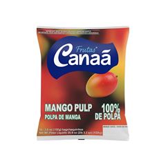 POLPA DE MANGA CANAÃ PACOTE DE 1KG