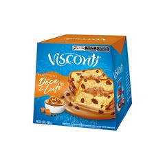 PANETTONE DOCE DE LEITE VISCONTI 450G