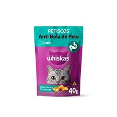 PETISCO WHISKAS TEMPTATI  ANTI  BOLAPELO40G