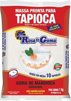 GOMA DE MANDIOCA ROSA DA GOMA 1KG