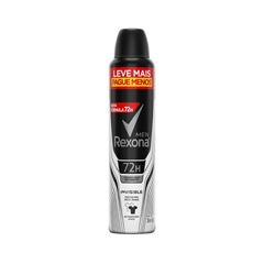 DESODORANTE AEROSOL REXONA MEN INVISIBLE250ML