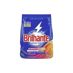 LAVA ROUPAS EM PO BRILHANTE LIMPEZATOTAL 1,6KG