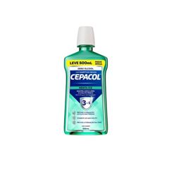 ANTISSEPTICO BUCAL CEPACOL MENTA INTENSELEVE 500ML PAGUE 350ML