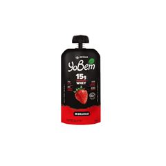 IOGURTE YOBEM POUCH PROT MORANGO 160G